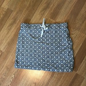 Adorable blue patterned skirt